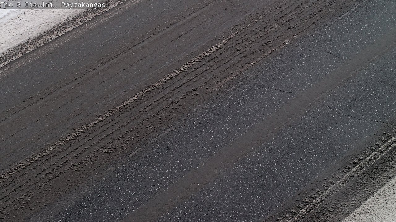 Weather Camera Image Road 5 Iisalmi, Pöytäkangas, Iisalmi, Pohjois-Savo