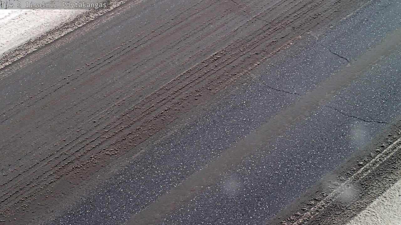 Weather Camera Image Road 5 Iisalmi, Pöytäkangas, Iisalmi, Pohjois-Savo