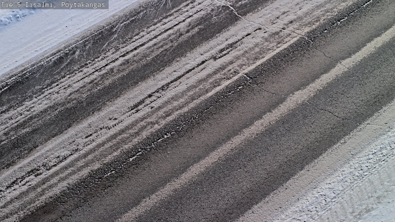 Weather Camera Image Väg 5 Idensalmi, Pöytäkangas, Iisalmi, Pohjois-Savo