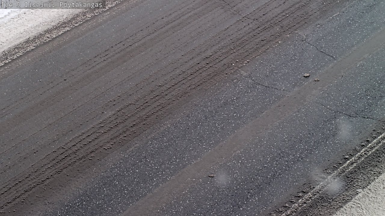 Weather Camera Image Road 5 Iisalmi, Pöytäkangas, Iisalmi, Pohjois-Savo