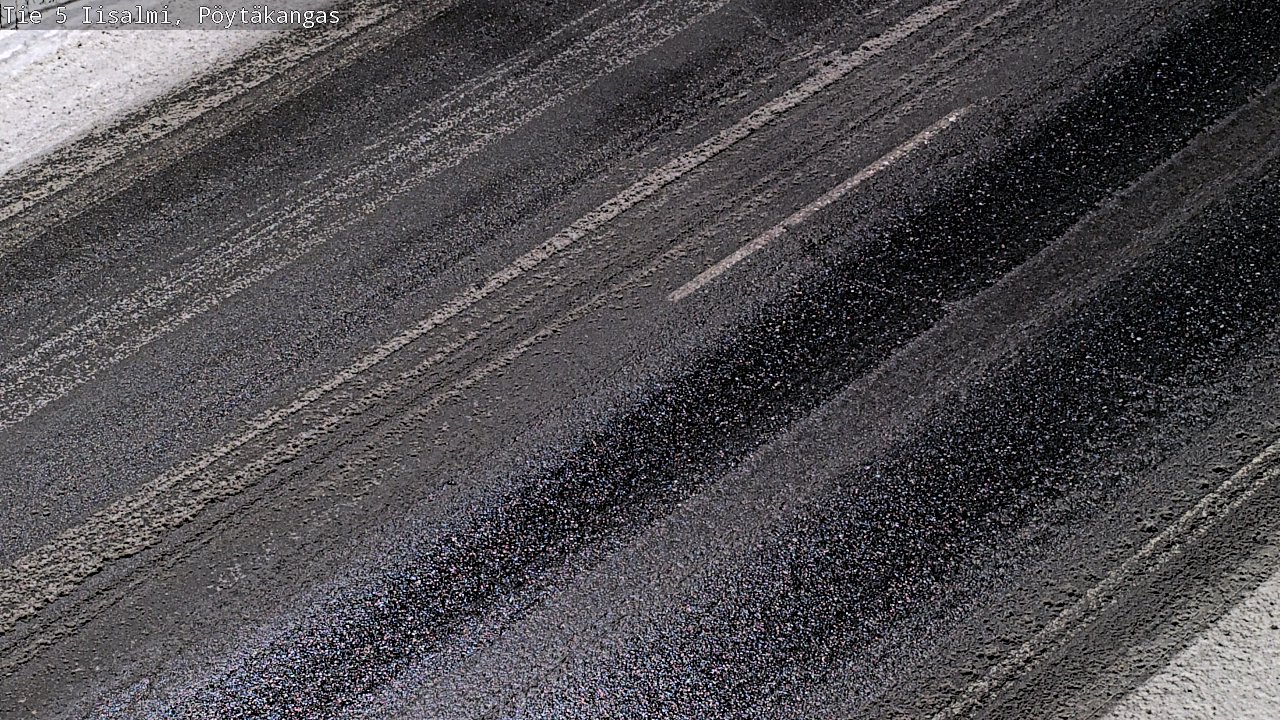 Weather Camera Image Road 5 Iisalmi, Pöytäkangas, Iisalmi, Pohjois-Savo