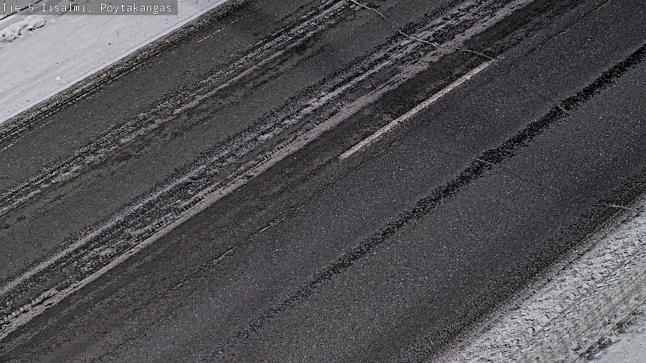 Weather Camera Image Väg 5 Idensalmi, Pöytäkangas, Iisalmi, Pohjois-Savo