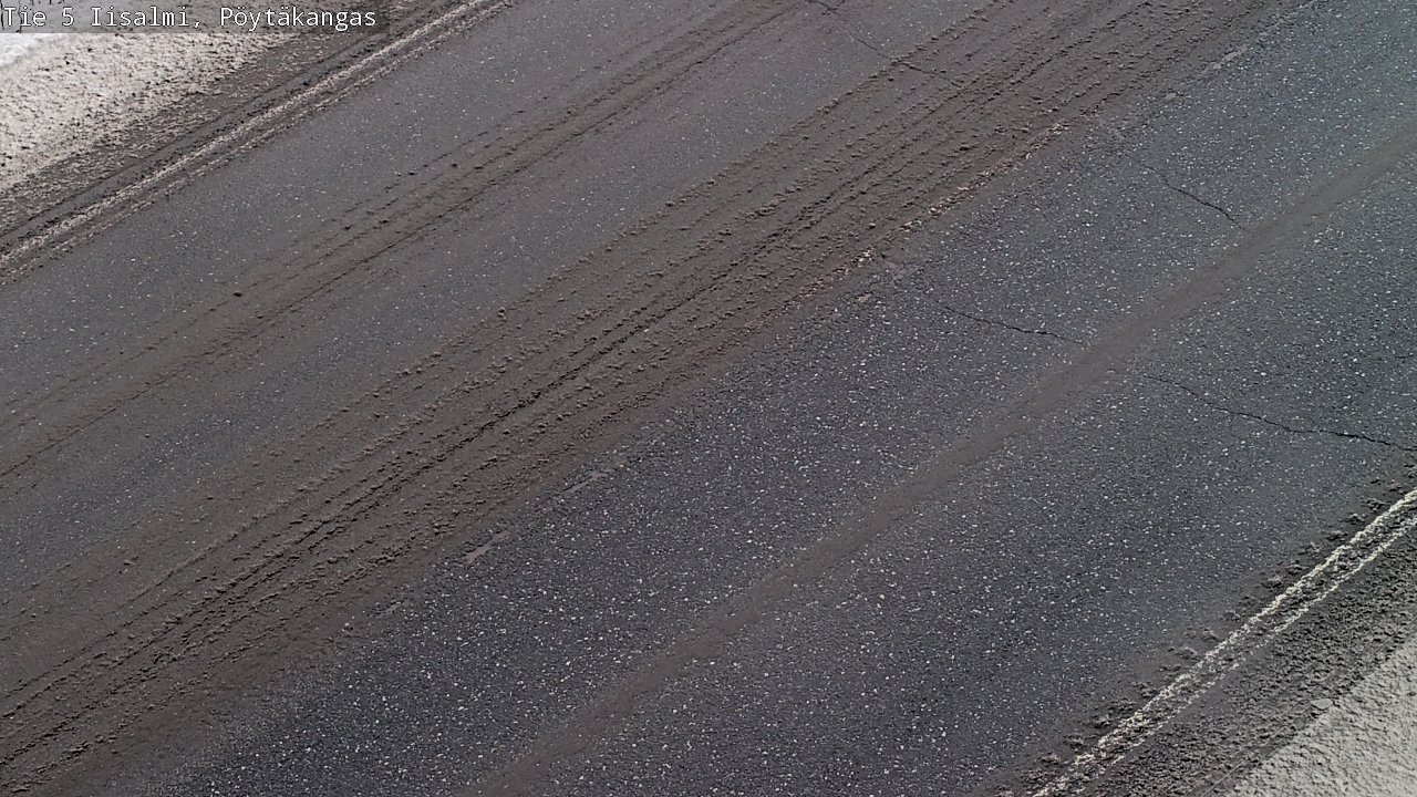 Weather Camera Image Road 5 Iisalmi, Pöytäkangas, Iisalmi, Pohjois-Savo