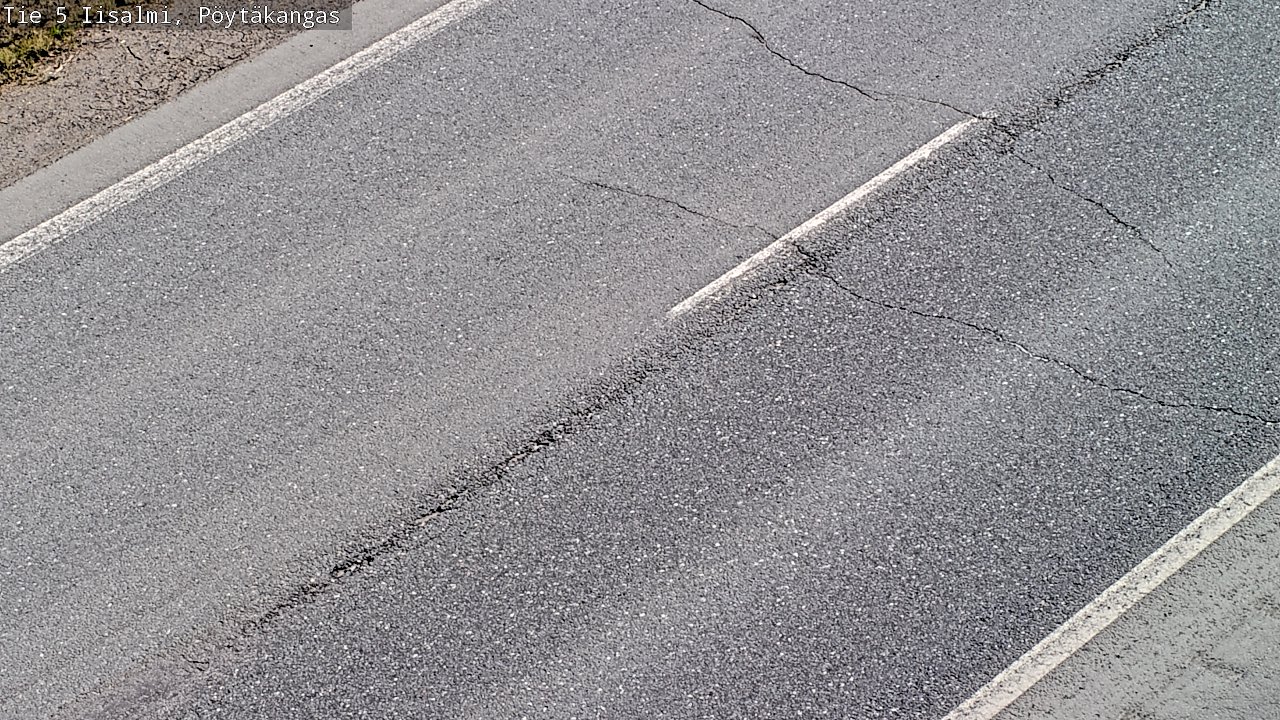 Weather Camera Image Väg 5 Idensalmi, Pöytäkangas, Iisalmi, Pohjois-Savo