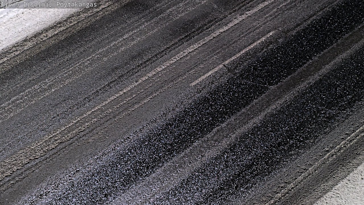 Weather Camera Image Road 5 Iisalmi, Pöytäkangas, Iisalmi, Pohjois-Savo
