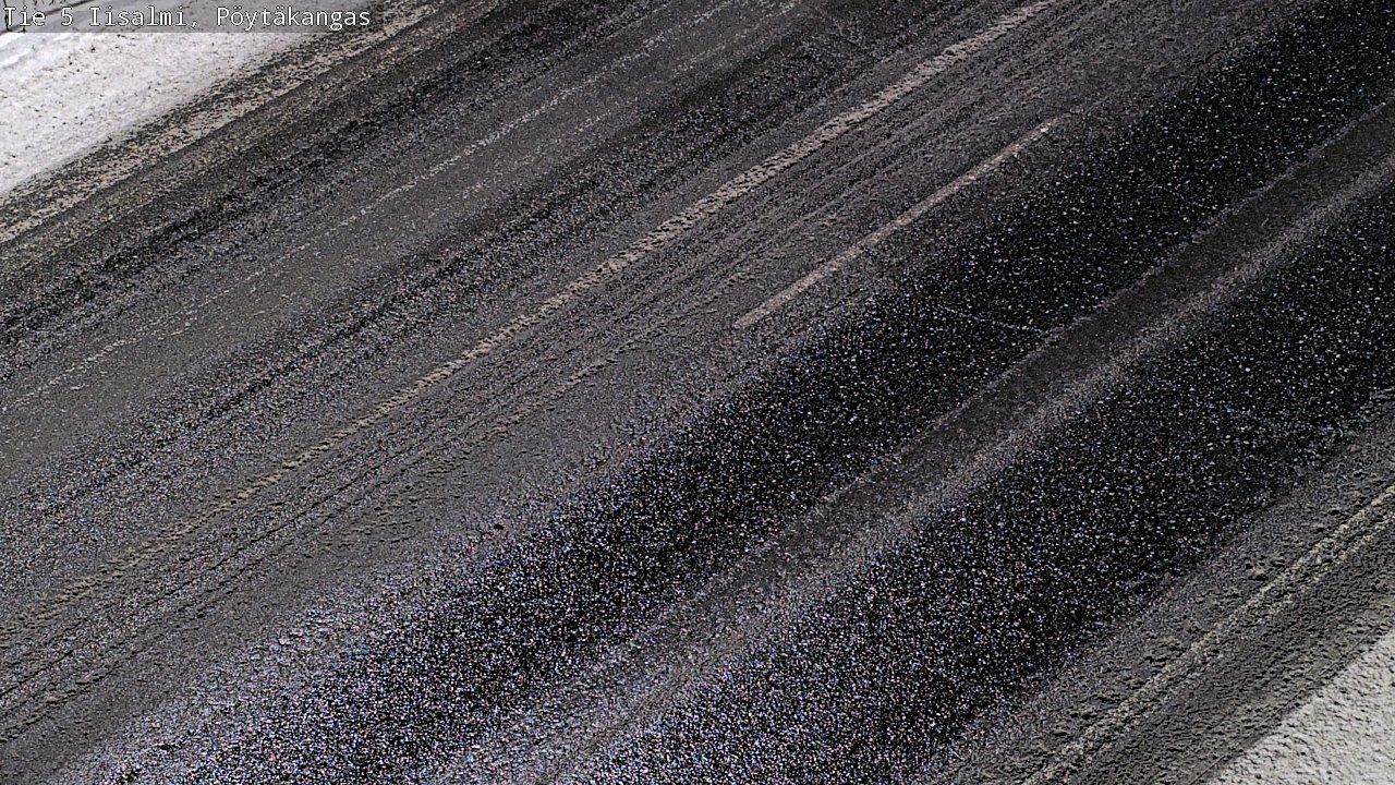 Weather Camera Image Road 5 Iisalmi, Pöytäkangas, Iisalmi, Pohjois-Savo