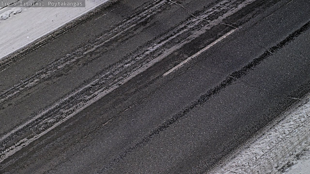 Weather Camera Image Väg 5 Idensalmi, Pöytäkangas, Iisalmi, Pohjois-Savo