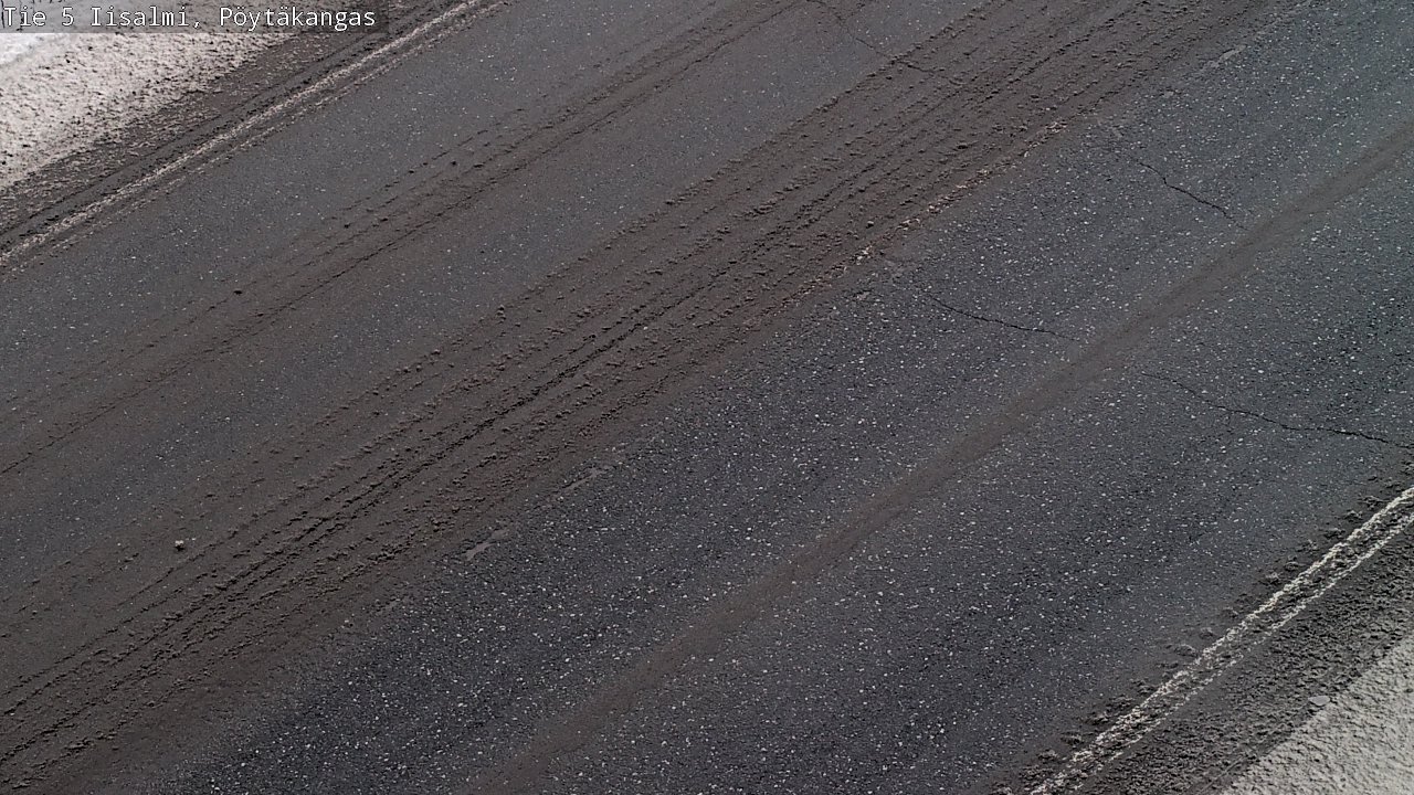 Weather Camera Image Road 5 Iisalmi, Pöytäkangas, Iisalmi, Pohjois-Savo