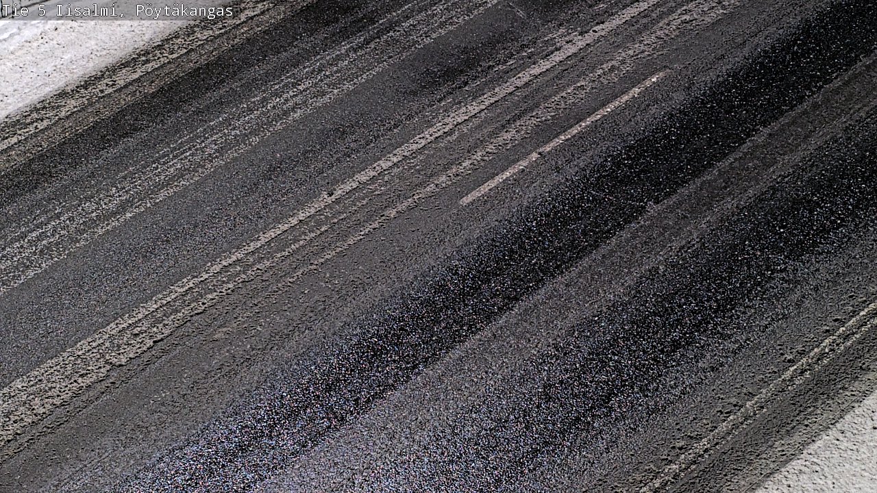 Weather Camera Image Road 5 Iisalmi, Pöytäkangas, Iisalmi, Pohjois-Savo
