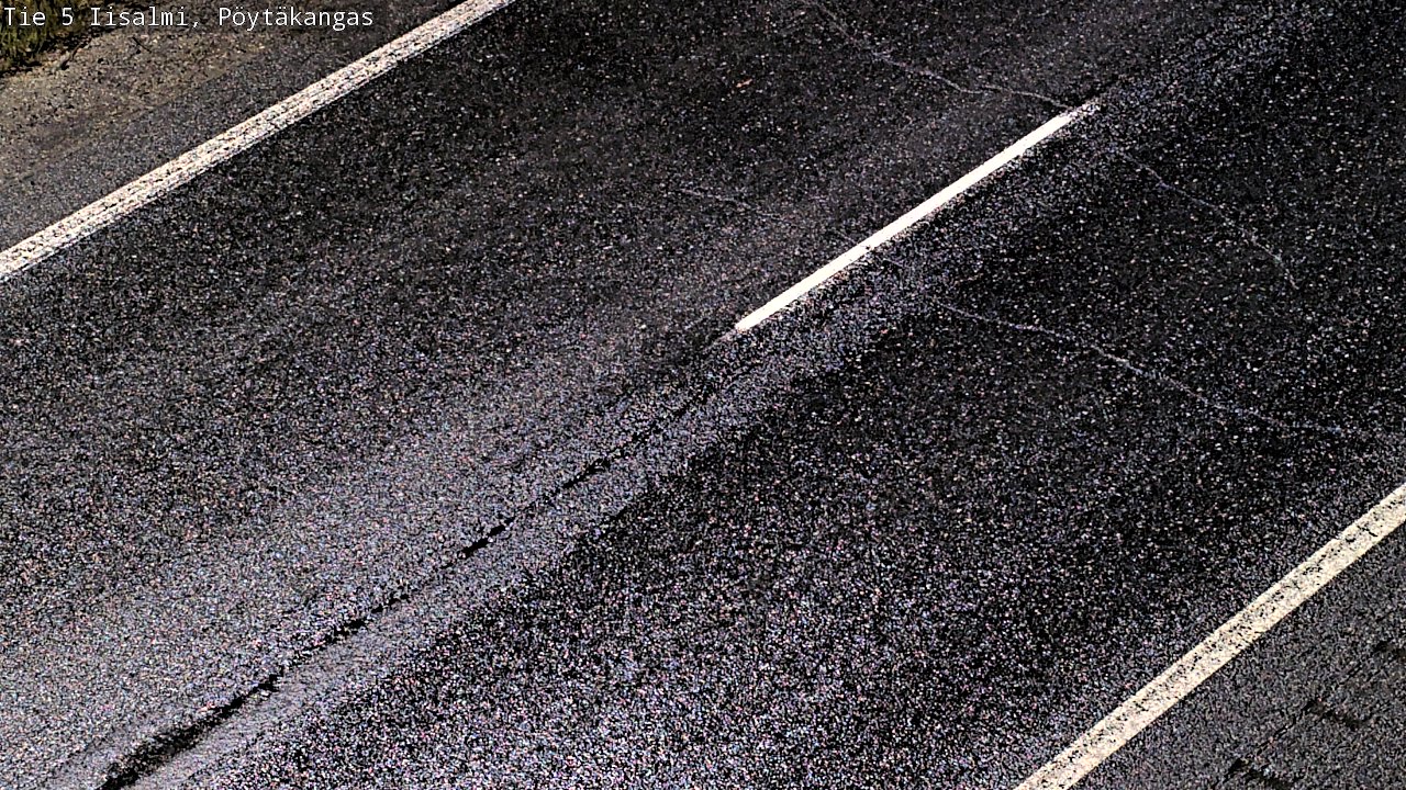 Weather Camera Image Road 5 Iisalmi, Pöytäkangas, Iisalmi, Pohjois-Savo