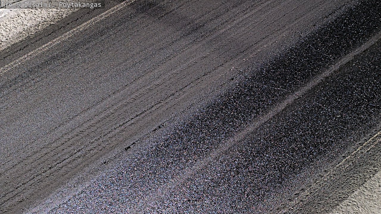Weather Camera Image Road 5 Iisalmi, Pöytäkangas, Iisalmi, Pohjois-Savo
