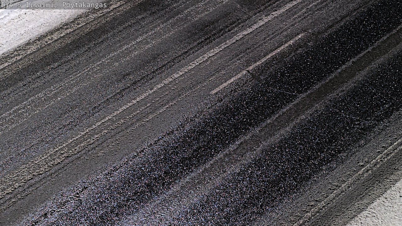 Weather Camera Image Road 5 Iisalmi, Pöytäkangas, Iisalmi, Pohjois-Savo