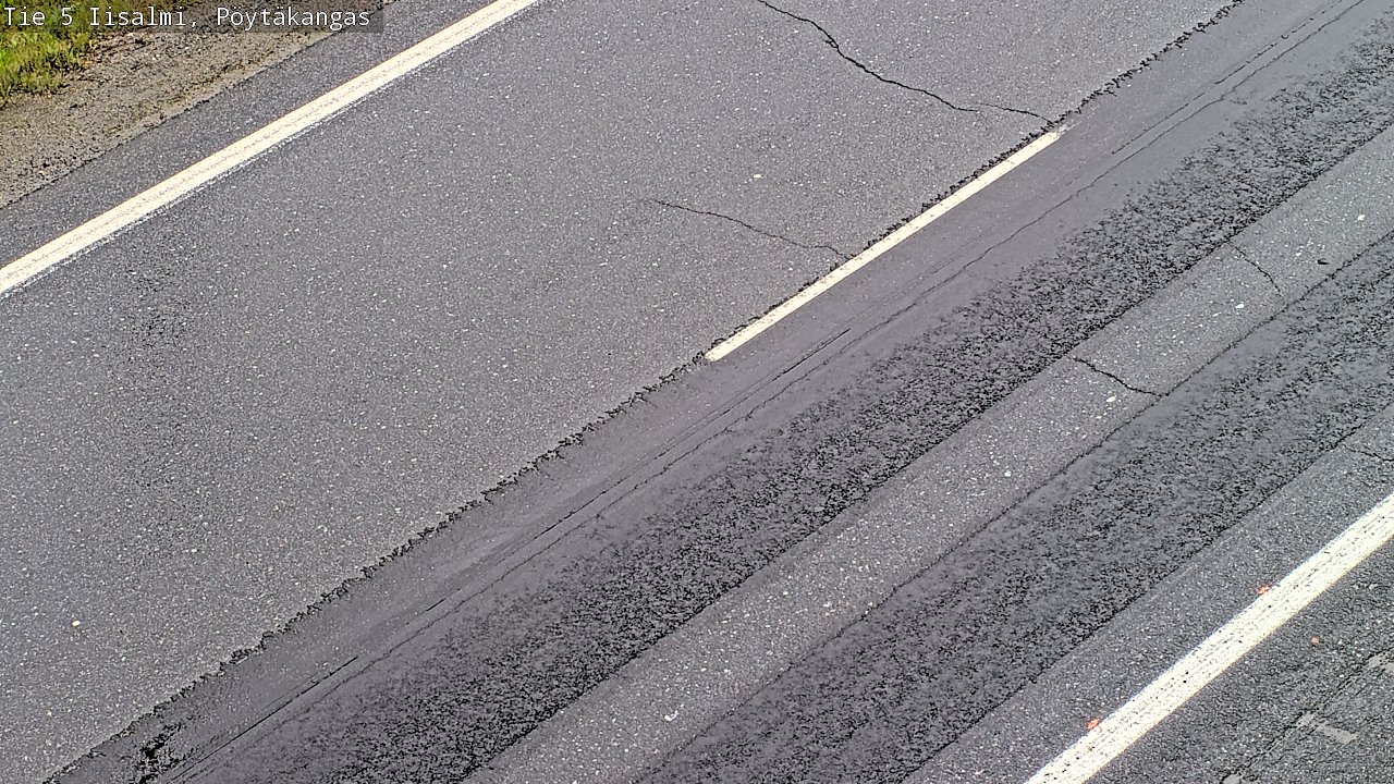 Weather Camera Image Road 5 Iisalmi, Pöytäkangas, Iisalmi, Pohjois-Savo