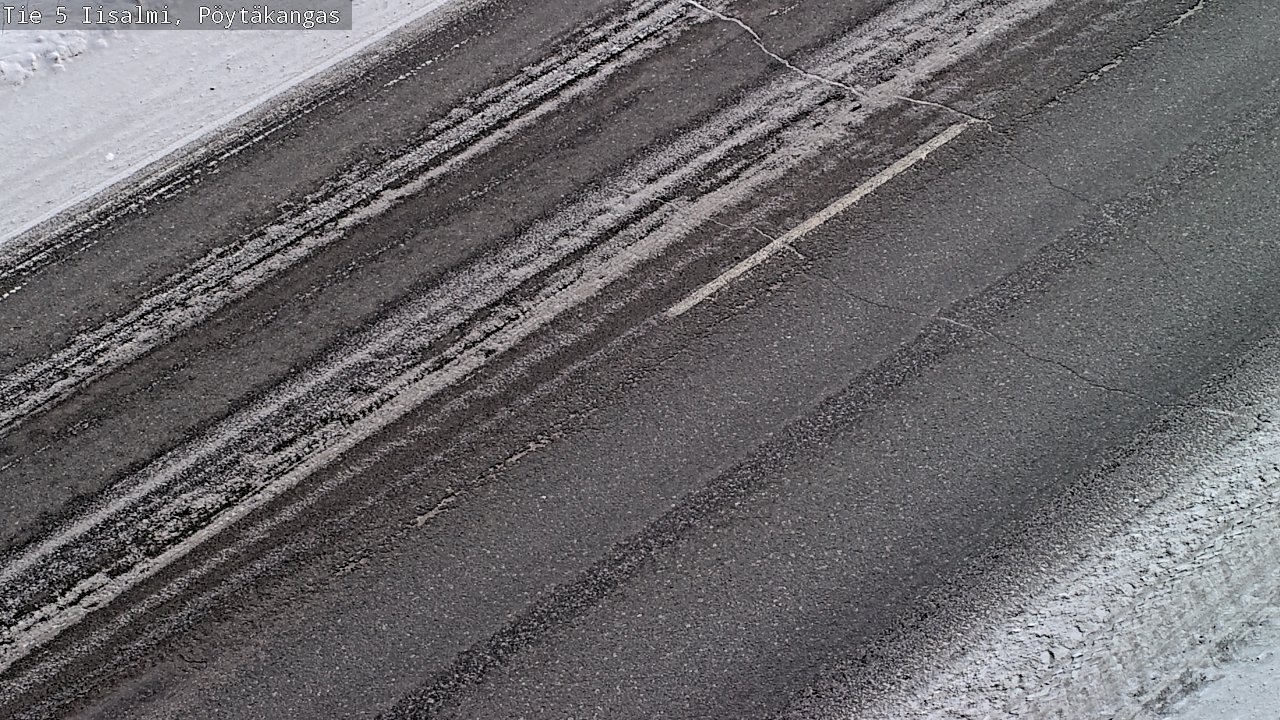 Weather Camera Image Väg 5 Idensalmi, Pöytäkangas, Iisalmi, Pohjois-Savo