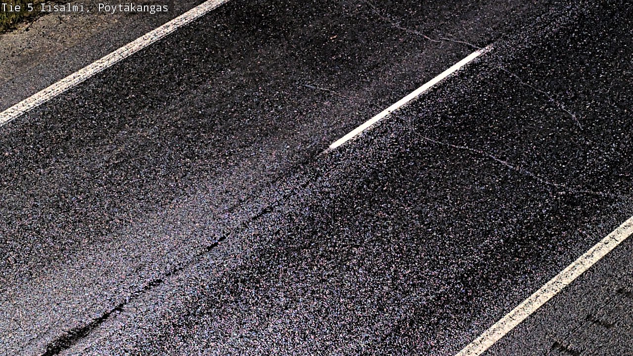 Weather Camera Image Road 5 Iisalmi, Pöytäkangas, Iisalmi, Pohjois-Savo