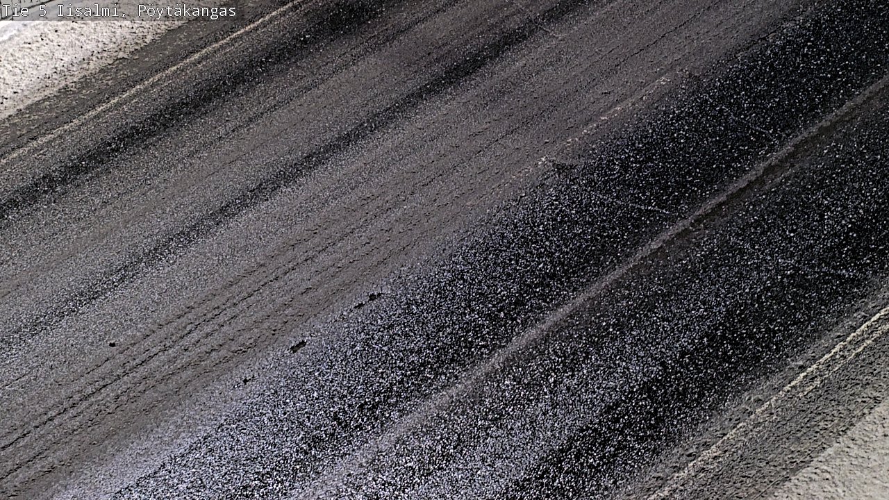 Weather Camera Image Road 5 Iisalmi, Pöytäkangas, Iisalmi, Pohjois-Savo