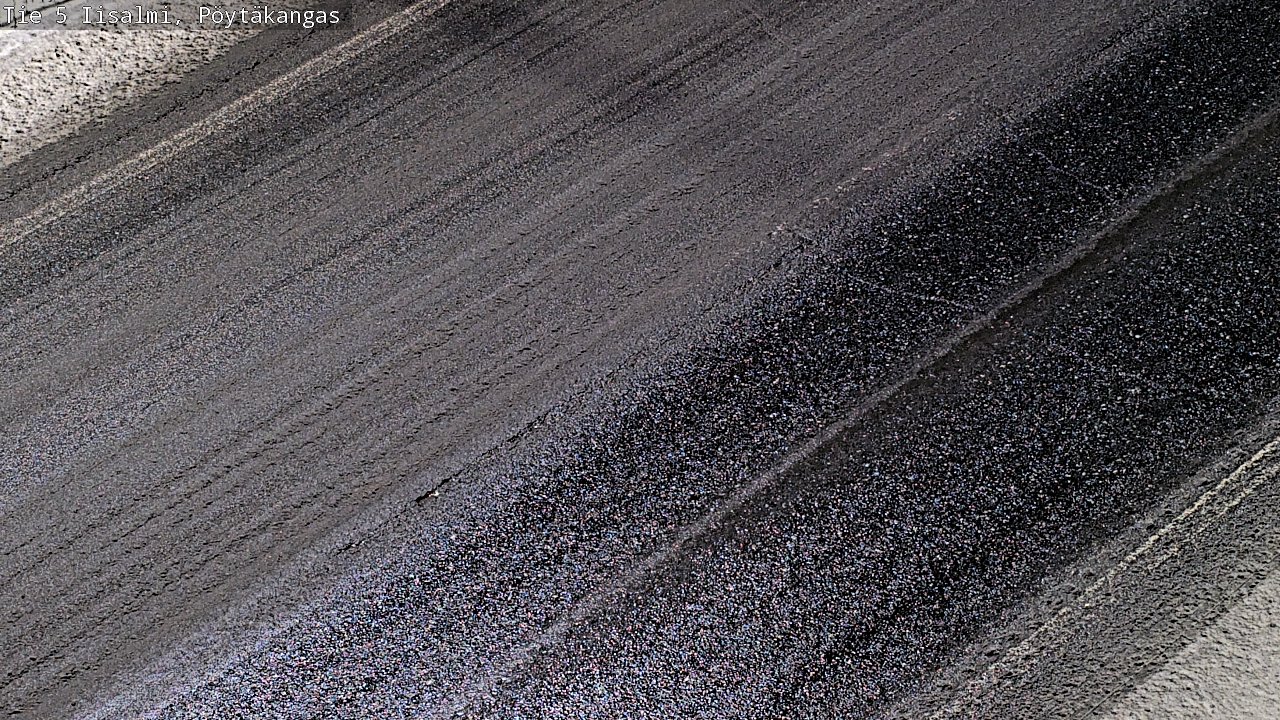 Weather Camera Image Road 5 Iisalmi, Pöytäkangas, Iisalmi, Pohjois-Savo