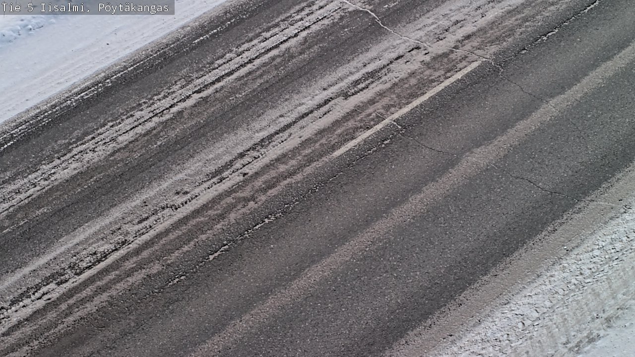 Weather Camera Image Väg 5 Idensalmi, Pöytäkangas, Iisalmi, Pohjois-Savo
