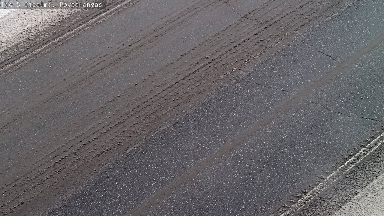 Weather Camera Image Road 5 Iisalmi, Pöytäkangas, Iisalmi, Pohjois-Savo
