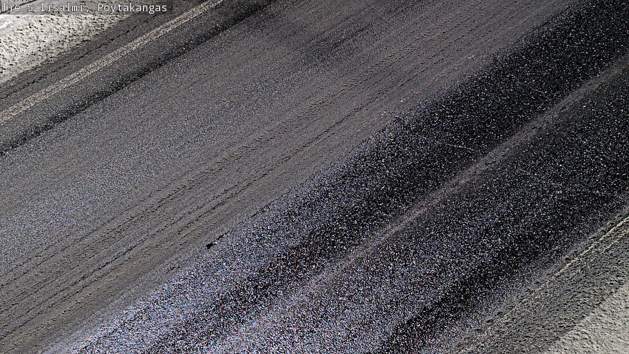 Weather Camera Image Road 5 Iisalmi, Pöytäkangas, Iisalmi, Pohjois-Savo