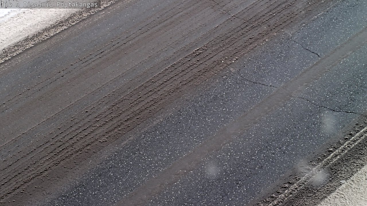 Weather Camera Image Road 5 Iisalmi, Pöytäkangas, Iisalmi, Pohjois-Savo