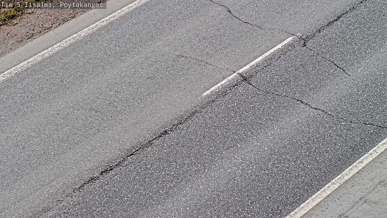 Weather Camera Image Road 5 Iisalmi, Pöytäkangas, Iisalmi, Pohjois-Savo