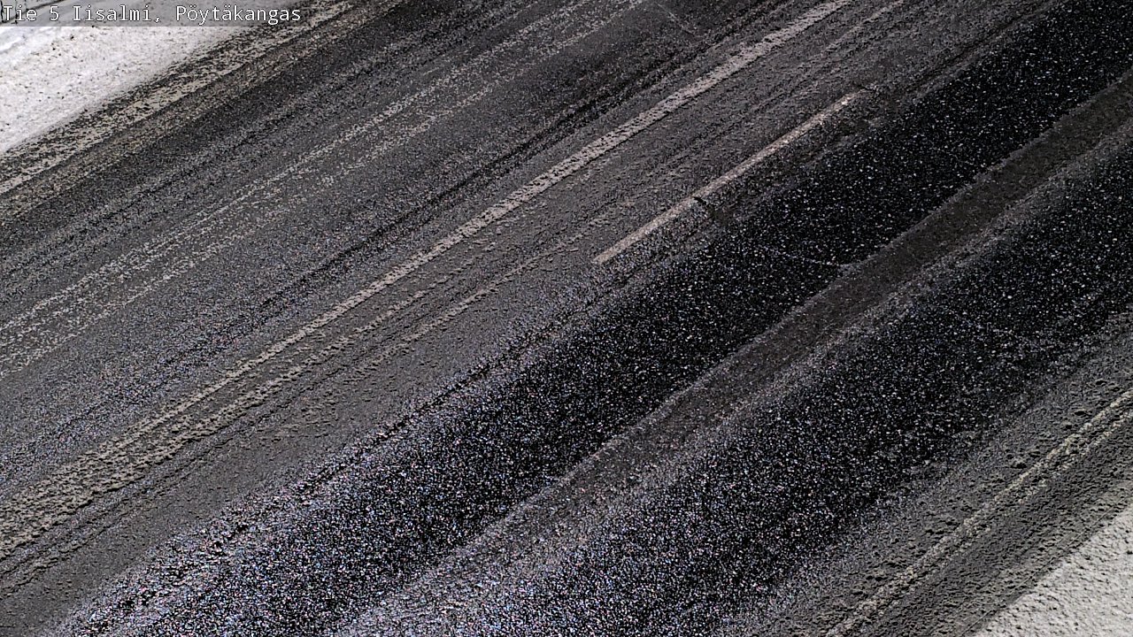 Weather Camera Image Road 5 Iisalmi, Pöytäkangas, Iisalmi, Pohjois-Savo