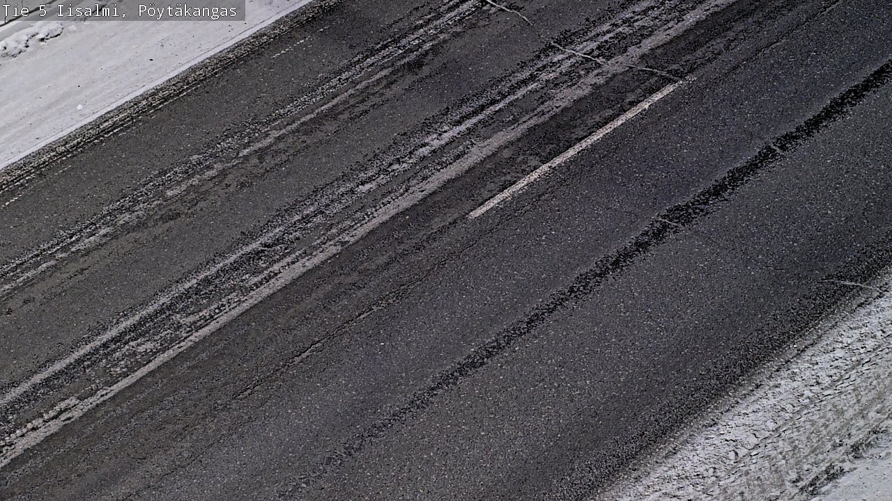 Weather Camera Image Väg 5 Idensalmi, Pöytäkangas, Iisalmi, Pohjois-Savo