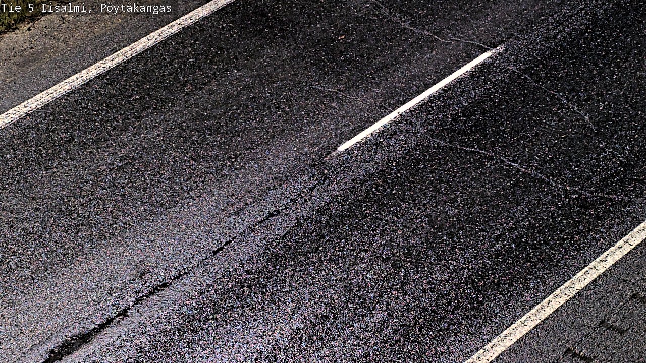 Weather Camera Image Road 5 Iisalmi, Pöytäkangas, Iisalmi, Pohjois-Savo