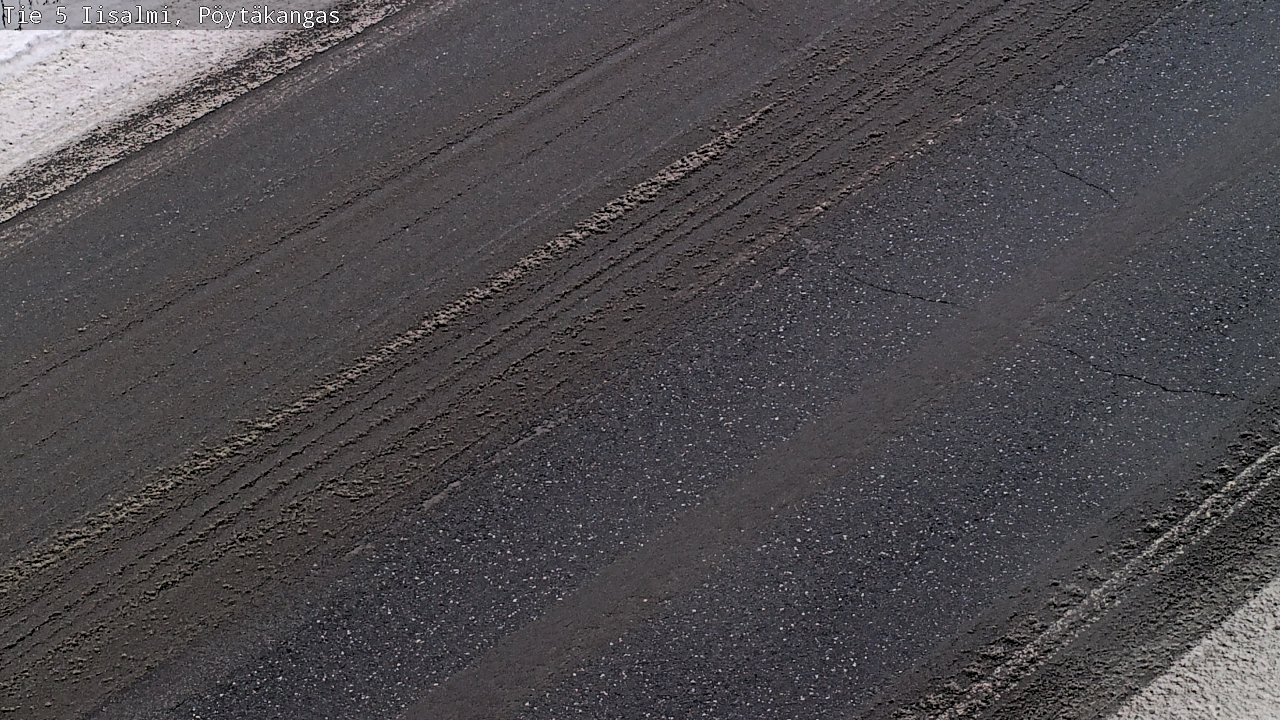 Weather Camera Image Road 5 Iisalmi, Pöytäkangas, Iisalmi, Pohjois-Savo
