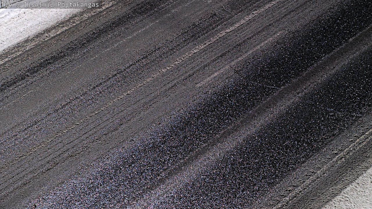 Weather Camera Image Road 5 Iisalmi, Pöytäkangas, Iisalmi, Pohjois-Savo