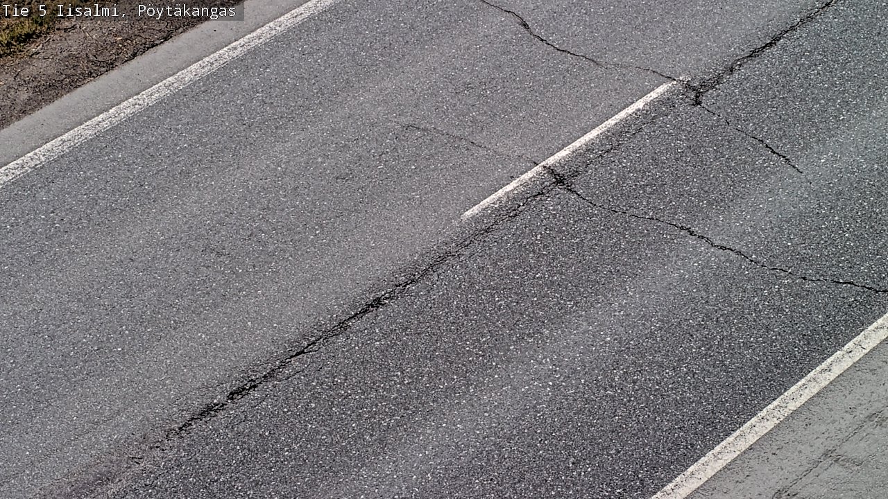 Weather Camera Image Road 5 Iisalmi, Pöytäkangas, Iisalmi, Pohjois-Savo