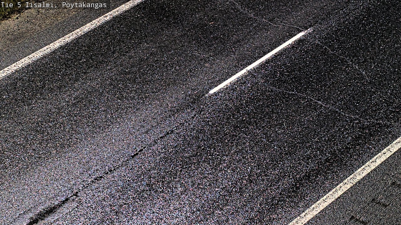 Weather Camera Image Road 5 Iisalmi, Pöytäkangas, Iisalmi, Pohjois-Savo