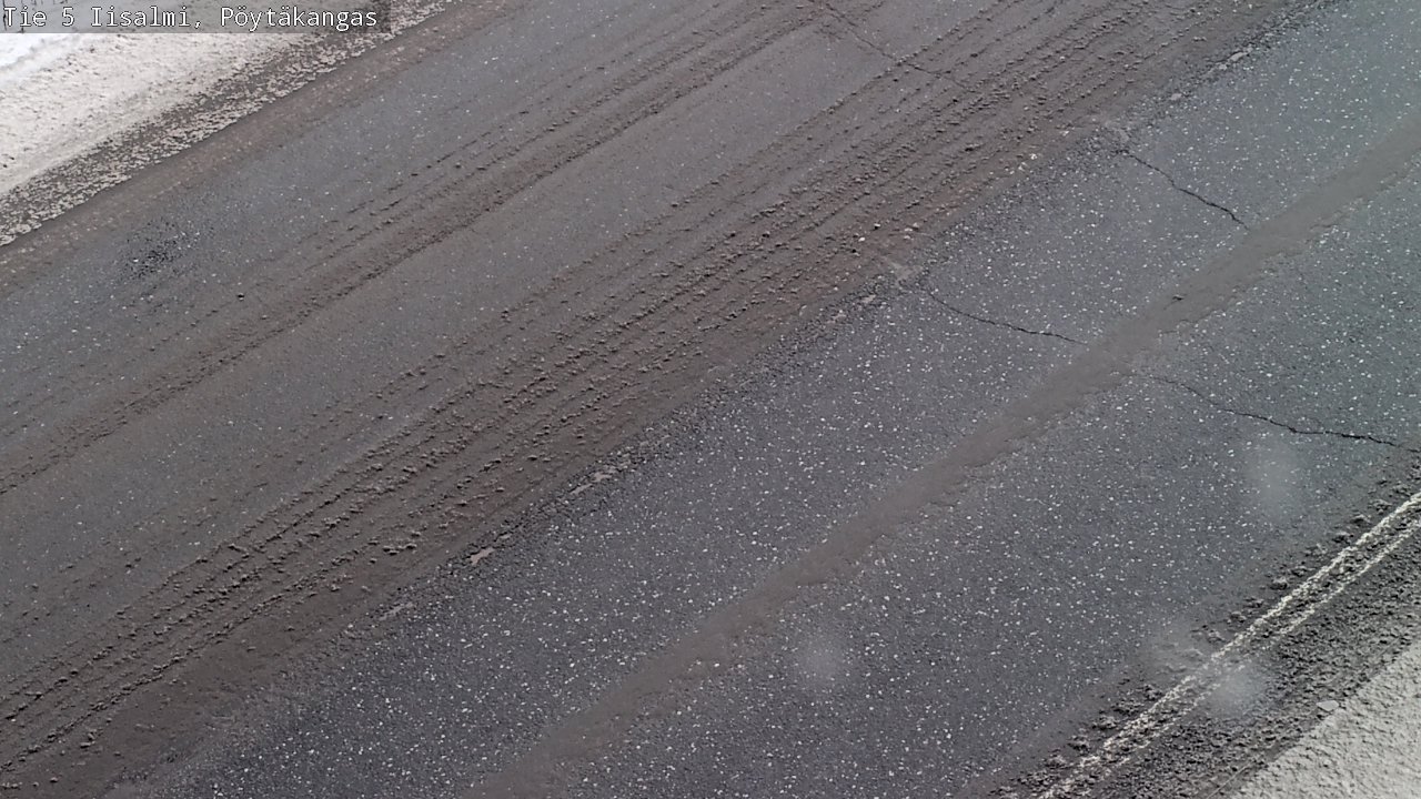 Weather Camera Image Road 5 Iisalmi, Pöytäkangas, Iisalmi, Pohjois-Savo