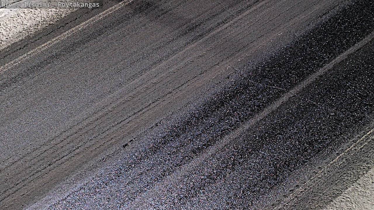 Weather Camera Image Road 5 Iisalmi, Pöytäkangas, Iisalmi, Pohjois-Savo