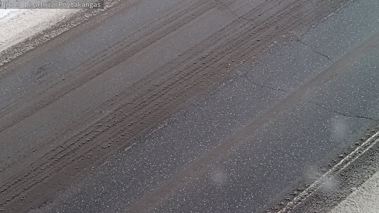 Weather Camera Image Road 5 Iisalmi, Pöytäkangas, Iisalmi, Pohjois-Savo