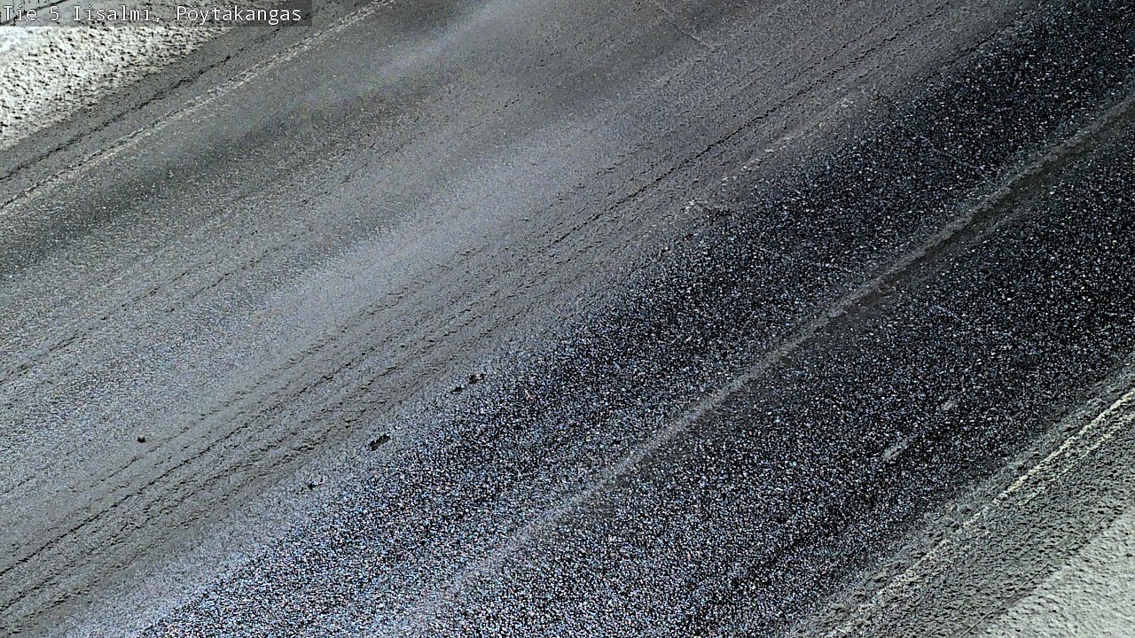 Weather Camera Image Road 5 Iisalmi, Pöytäkangas, Iisalmi, Pohjois-Savo