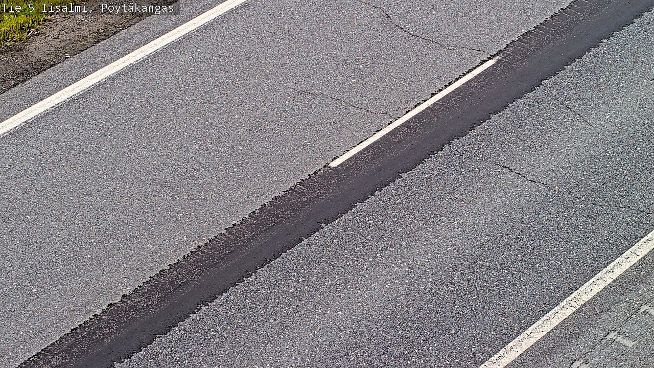 Weather Camera Image Road 5 Iisalmi, Pöytäkangas, Iisalmi, Pohjois-Savo