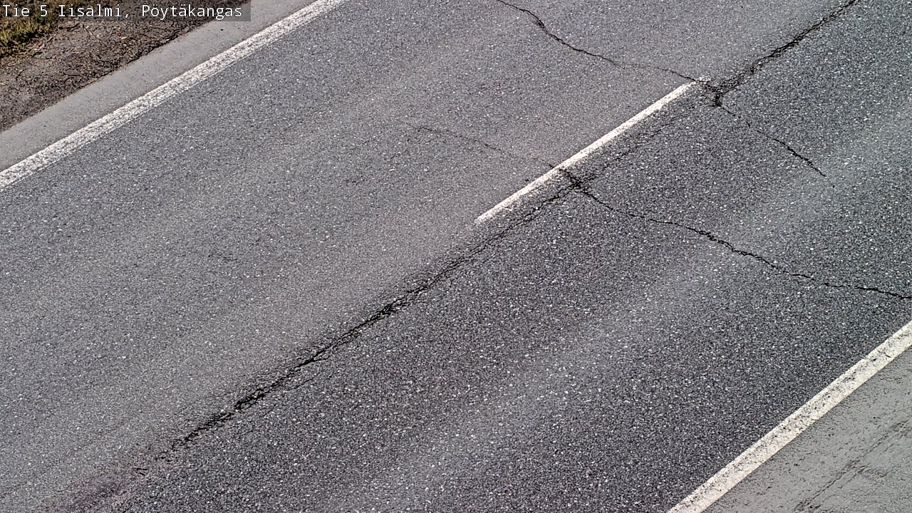 Weather Camera Image Road 5 Iisalmi, Pöytäkangas, Iisalmi, Pohjois-Savo