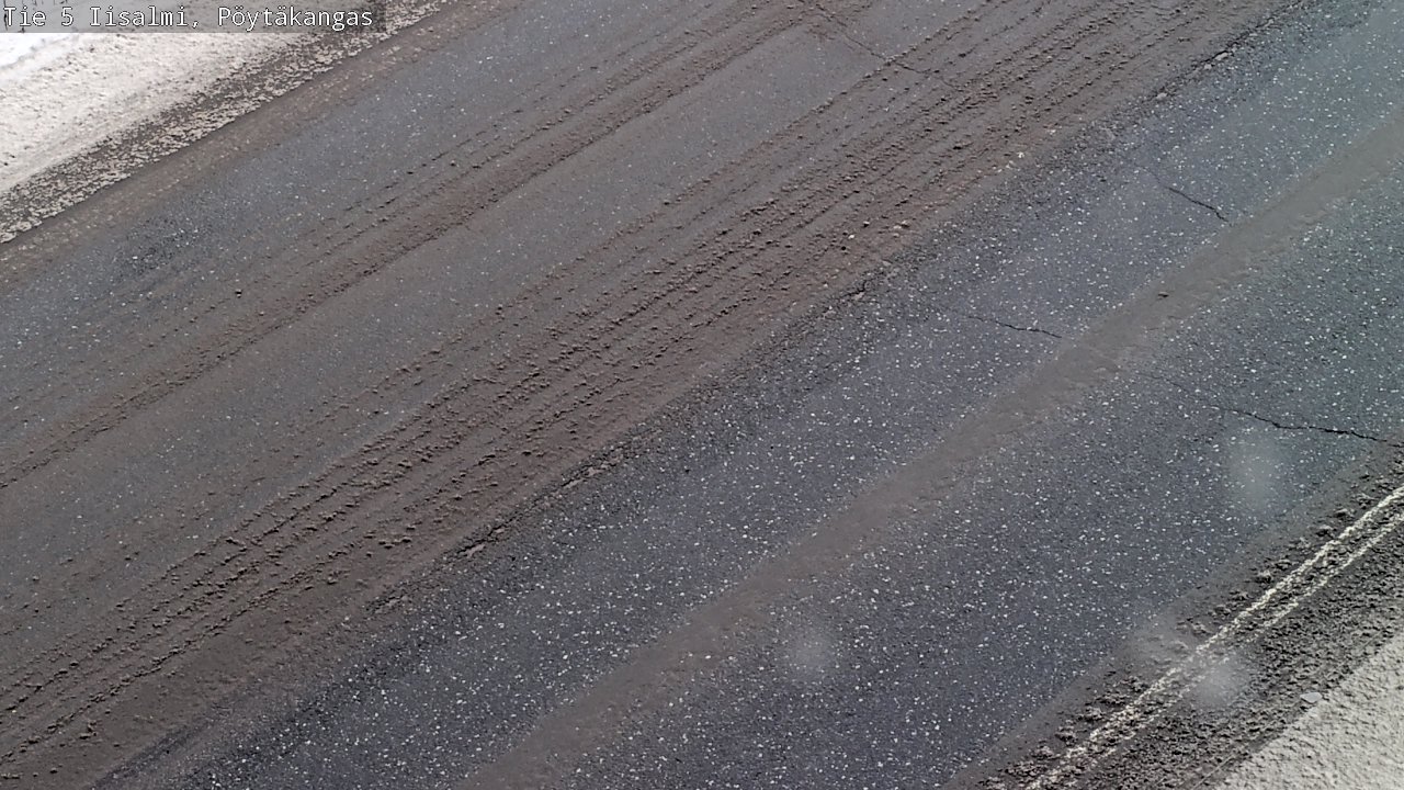 Weather Camera Image Road 5 Iisalmi, Pöytäkangas, Iisalmi, Pohjois-Savo