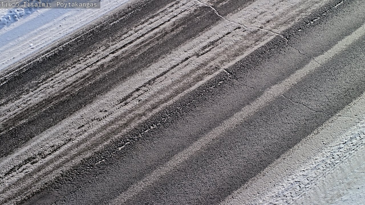 Weather Camera Image Väg 5 Idensalmi, Pöytäkangas, Iisalmi, Pohjois-Savo