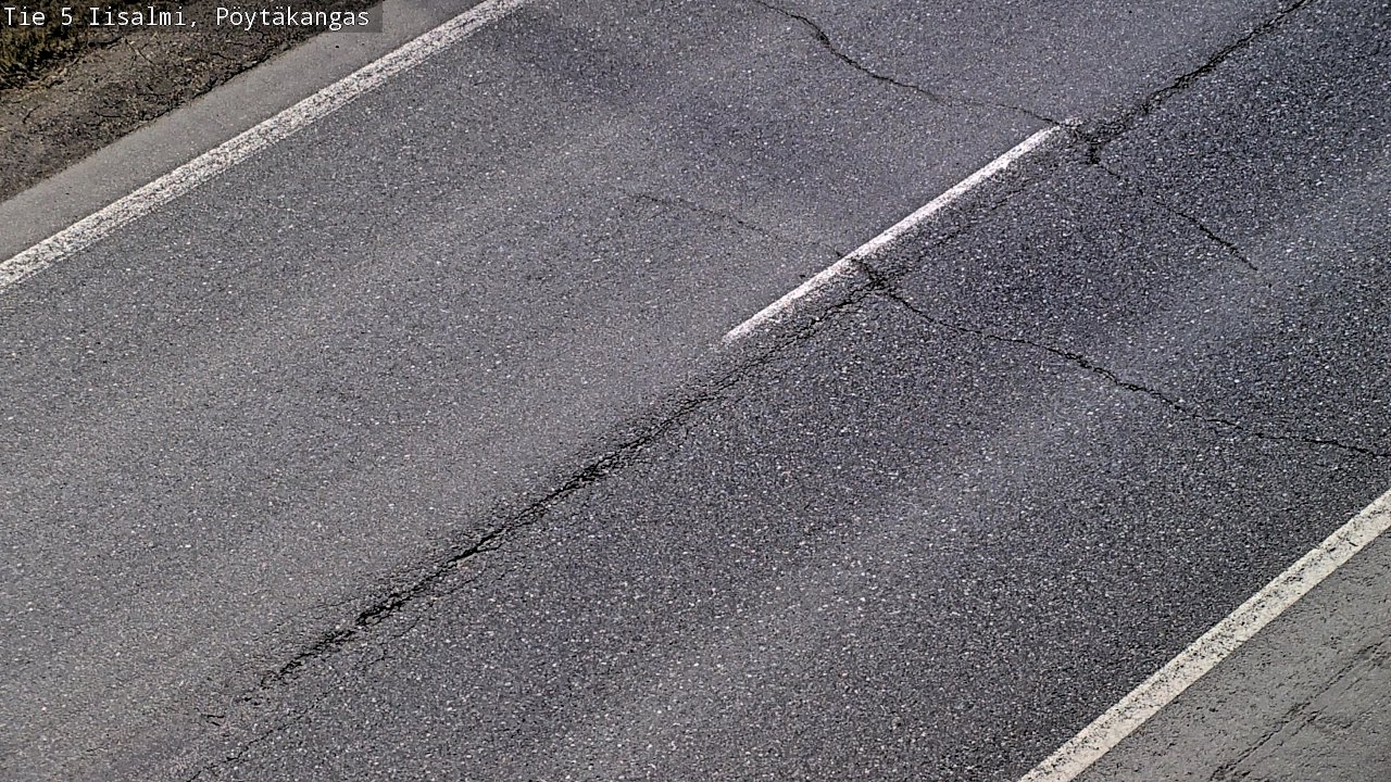 Weather Camera Image Väg 5 Idensalmi, Pöytäkangas, Iisalmi, Pohjois-Savo