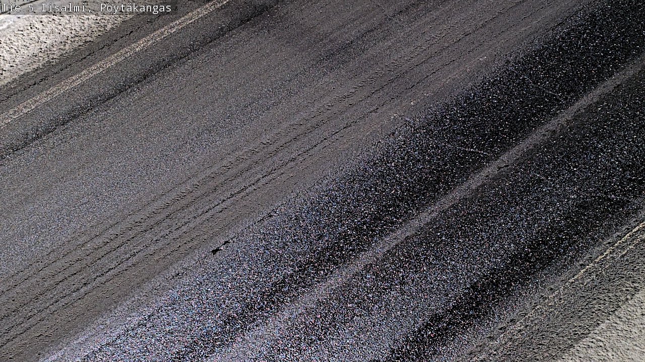 Weather Camera Image Road 5 Iisalmi, Pöytäkangas, Iisalmi, Pohjois-Savo