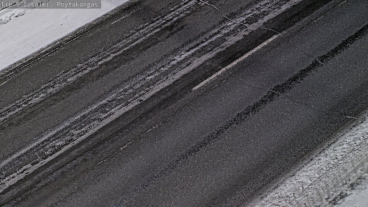 Weather Camera Image Väg 5 Idensalmi, Pöytäkangas, Iisalmi, Pohjois-Savo