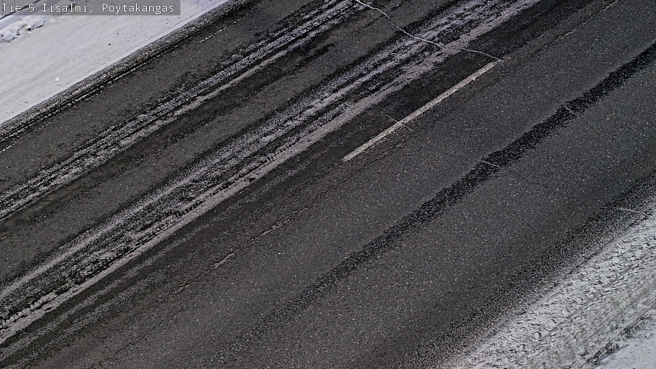 Weather Camera Image Väg 5 Idensalmi, Pöytäkangas, Iisalmi, Pohjois-Savo