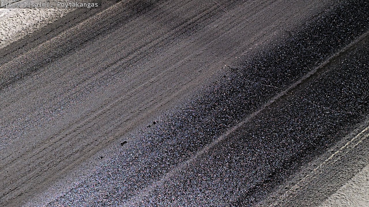 Weather Camera Image Road 5 Iisalmi, Pöytäkangas, Iisalmi, Pohjois-Savo