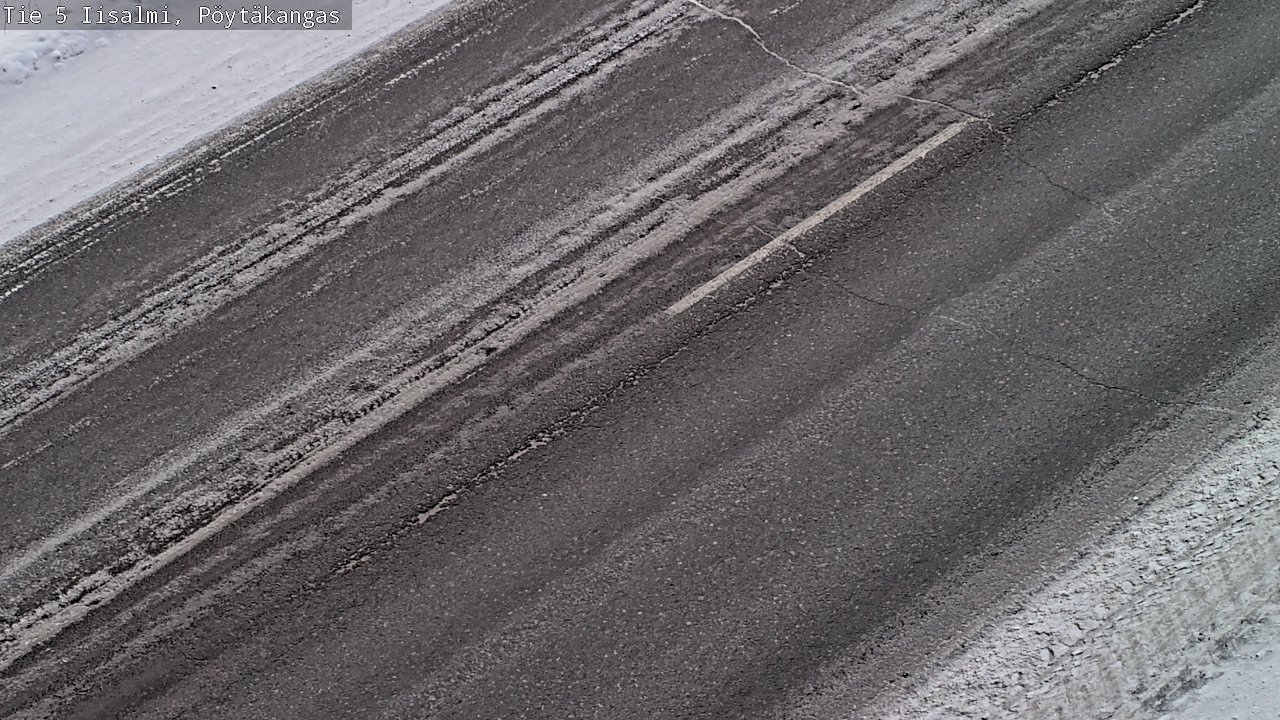 Weather Camera Image Väg 5 Idensalmi, Pöytäkangas, Iisalmi, Pohjois-Savo