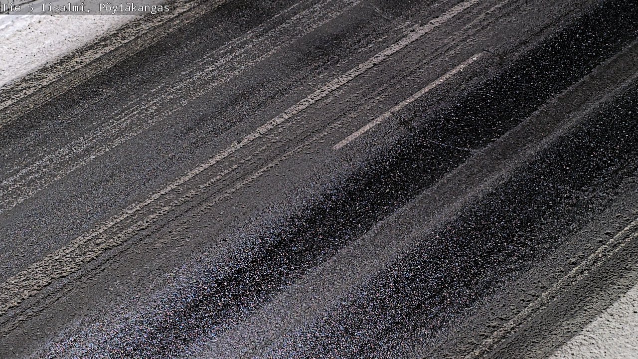 Weather Camera Image Road 5 Iisalmi, Pöytäkangas, Iisalmi, Pohjois-Savo