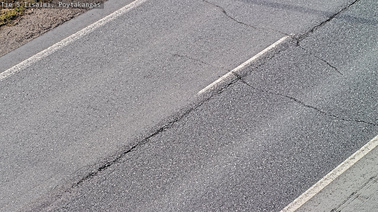 Weather Camera Image Road 5 Iisalmi, Pöytäkangas, Iisalmi, Pohjois-Savo