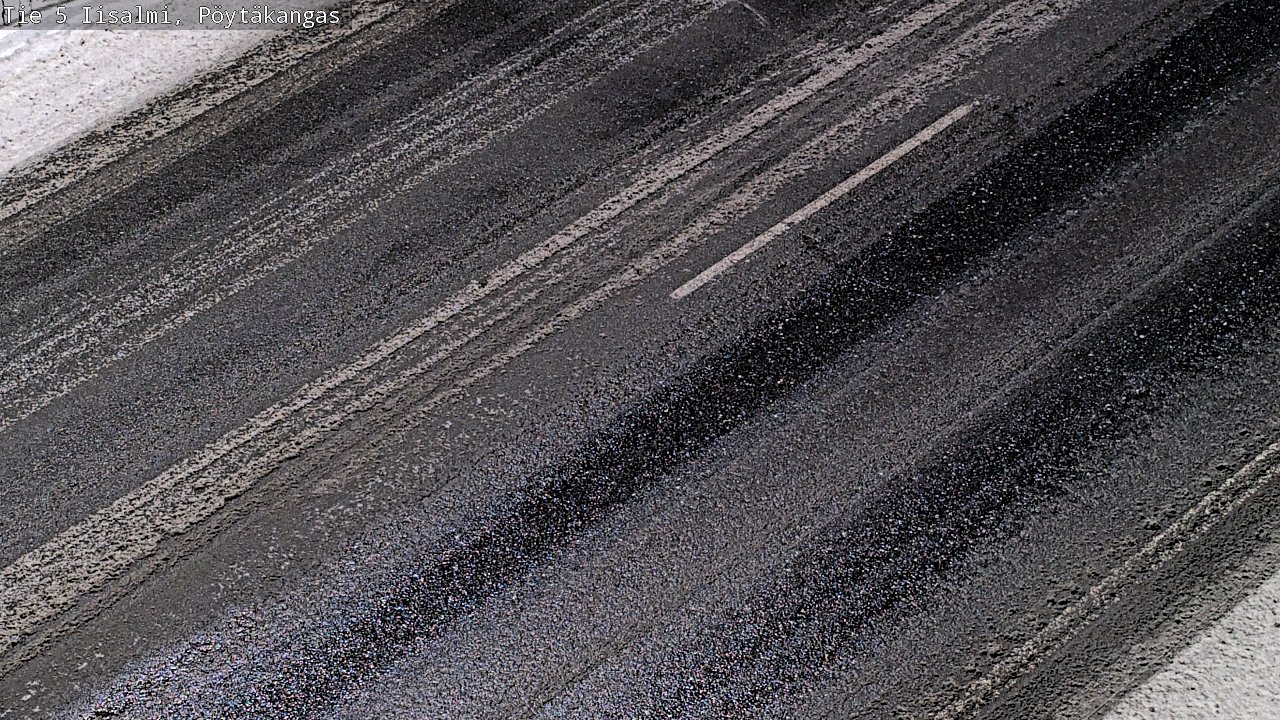 Weather Camera Image Road 5 Iisalmi, Pöytäkangas, Iisalmi, Pohjois-Savo